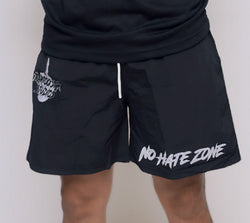 Trap Rockstar No Hate Zone Shorts