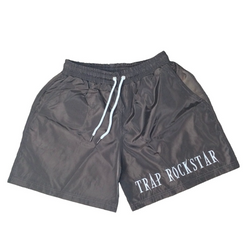 Track Nylon Shorts Dark Brown