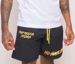 Trap Rockstar No Hate Zone Shorts